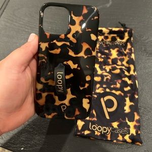 iPhone 12/12 Pro Loopy Case - Tortoise
